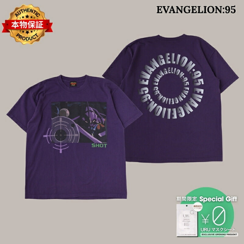 EVANGELION:95 エヴァンゲリオン キュウジュウゴ 【本物保証】 Tシャツ ストリート系 レディース T-Shirt