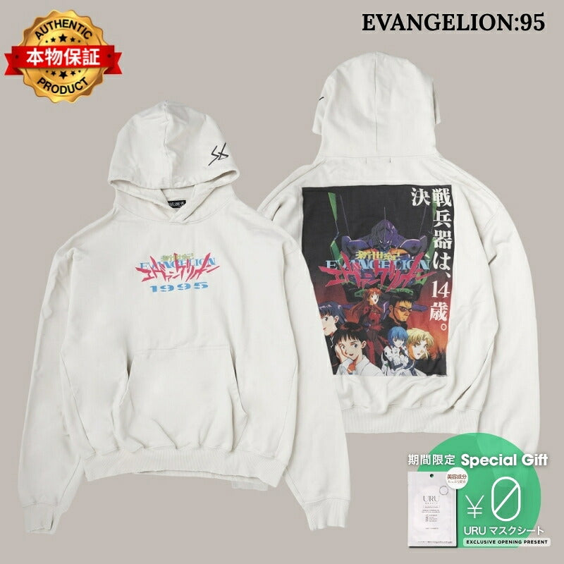 EVANGELION:95 エヴァンゲリオン キュウジュウゴ 【本物保証】 パーカー・スウェット ストリート系 レディース Parka