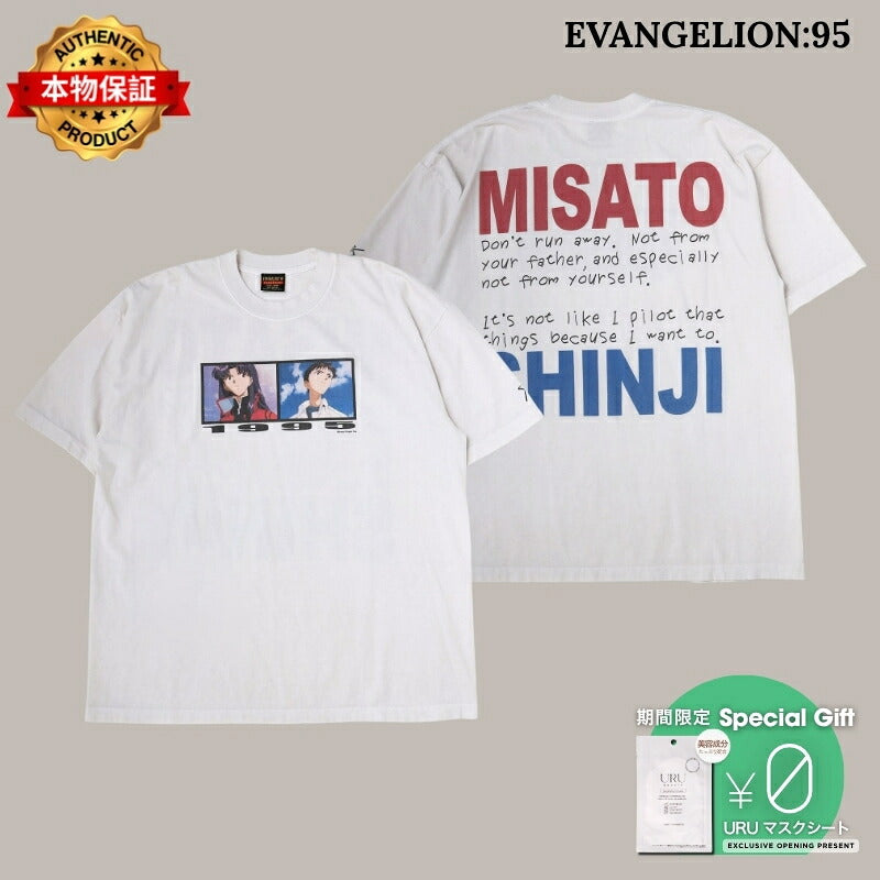 EVANGELION:95 エヴァンゲリオン キュウジュウゴ 【本物保証】 Tシャツ ストリート系 レディース T-Shirt