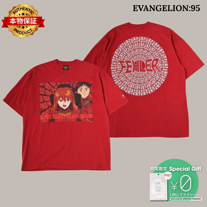 EVANGELION:95 エヴァンゲリオン キュウジュウゴ 【本物保証】 Tシャツ ストリート系 レディース T-Shirt
