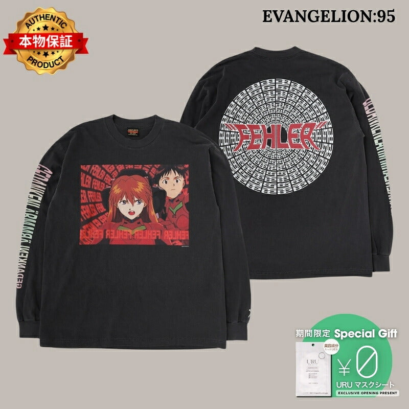 EVANGELION:95 エヴァンゲリオン キュウジュウゴ 【本物保証】 Tシャツ ストリート系 レディース Cutsew