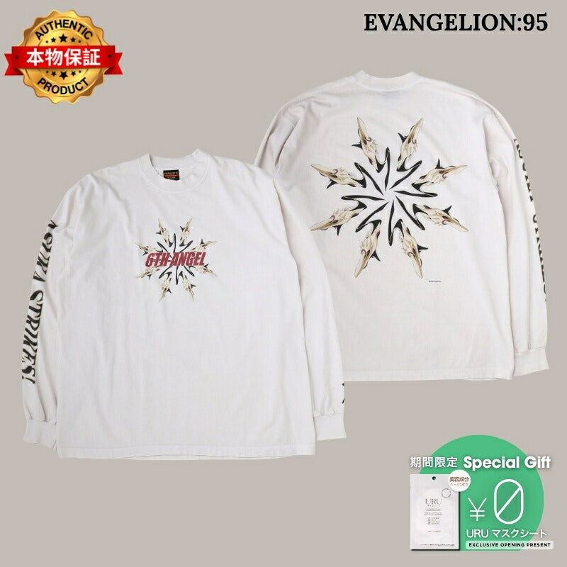 EVANGELION:95 エヴァンゲリオン キュウジュウゴ 【本物保証】 Tシャツ ストリート系 レディース Cutsew