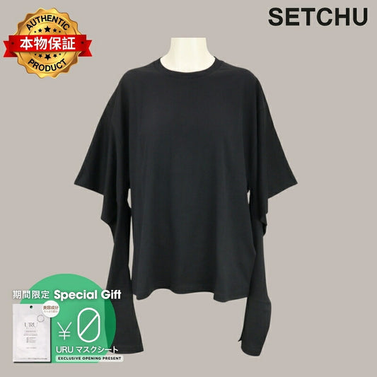 SETCHU 折衷 【本物保証】 Tシャツ ストリート系 レディース ORIGAMI JERSEY TOP LIMITED