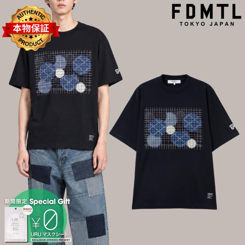 Fdmtl ファンダメンタル 【本物保証】 Tシャツ ストリート系 メンズ Patchwork Tee