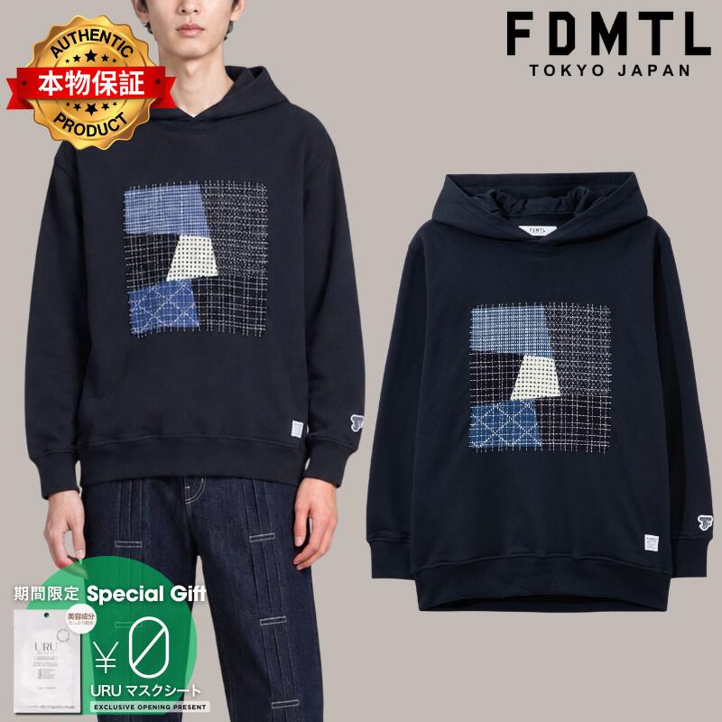 Fdmtl ファンダメンタル 【本物保証】 パーカー・スウェット ストリート系 メンズ Patchwork Sweat Parka