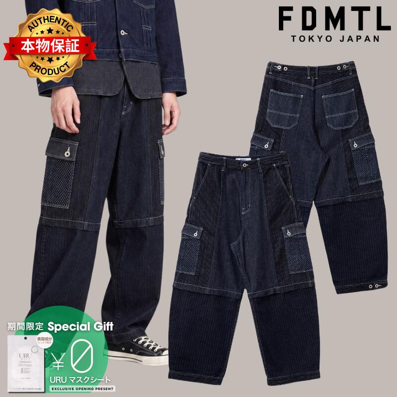 Fdmtl ファンダメンタル 【本物保証】 パンツ ストリート系 メンズ Front Pocket Wide Pants Rinse
