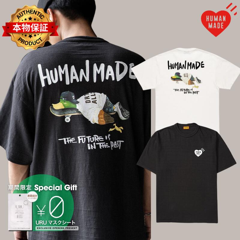 HUMAN MADE ヒューマンメイド 【本物保証】 Tシャツ ストリート系 ユニセックス ヒューマンメイド グラフィックTシャツ "ブラック"