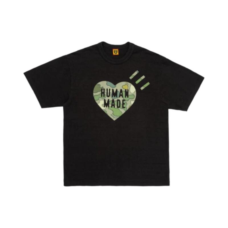 HUMAN MADE ヒューマンメイド 【本物保証】 Tシャツ ストリート系 ユニセックス ヒューマンメイド x カウズ メイド グラフィック Tシャツ #1 "ブラック" XX27TE011