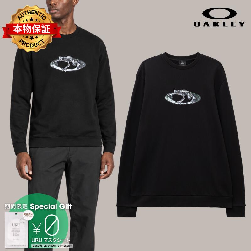 Oakley オークリー 【本物保証】 スウェット・トレーナー ストリート系 メンズ Animatronic Frog Crewneck