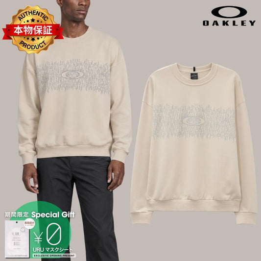 Oakley オークリー 【本物保証】 スウェット・トレーナー ストリート系 メンズ Rain Camo Crewneck