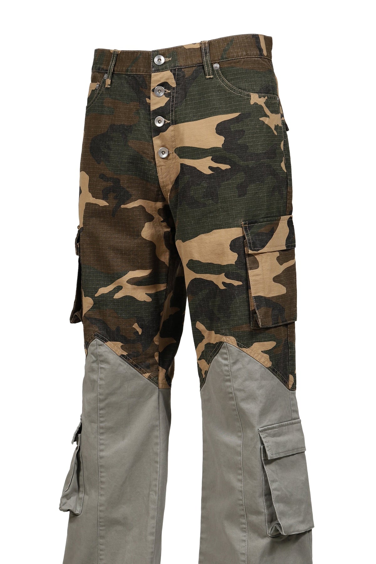 JUN/NAKAYAMA ジュン/中山 【本物保証】 カーゴパンツ ストリート系 メンズ BICOLOR CARGO PANTS / CAMO