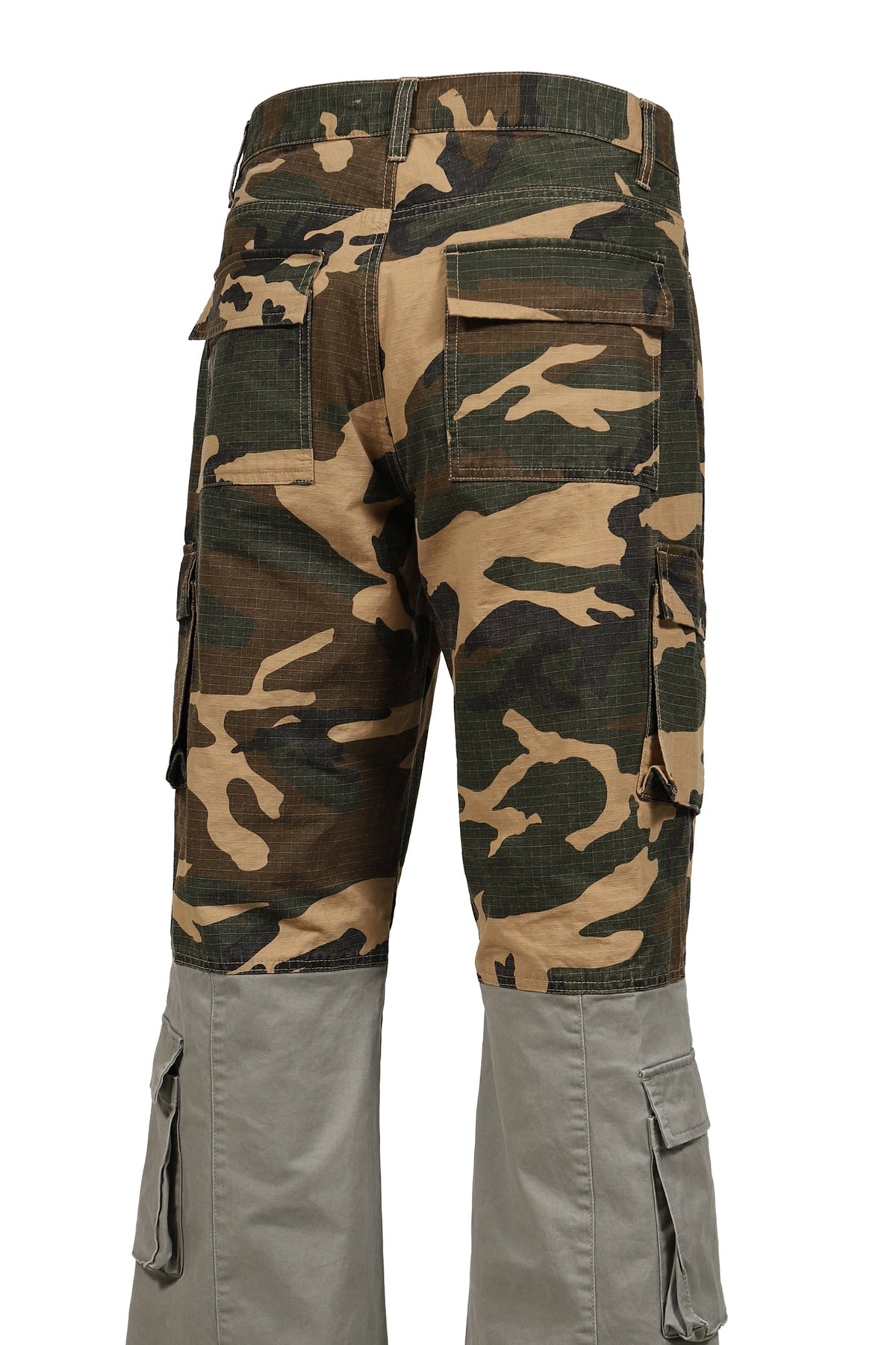 JUN/NAKAYAMA ジュン/中山 【本物保証】 カーゴパンツ ストリート系 メンズ BICOLOR CARGO PANTS / CAMO