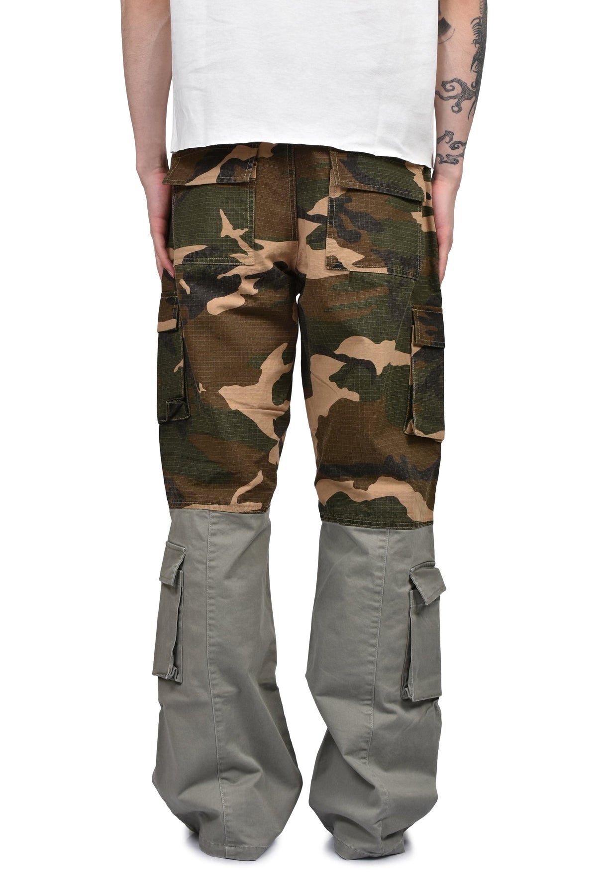 JUN/NAKAYAMA ジュン/中山 【本物保証】 カーゴパンツ ストリート系 メンズ BICOLOR CARGO PANTS / CAMO