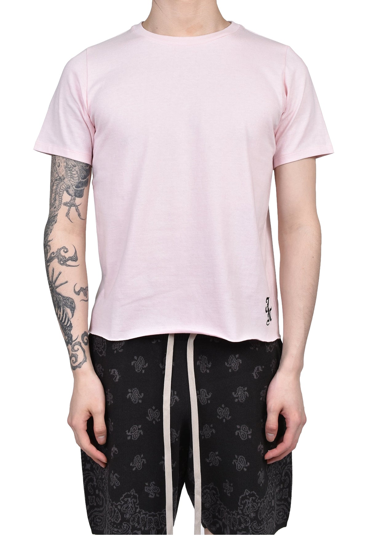 JUN/NAKAYAMA ジュン/中山 【本物保証】 Tシャツ ストリート系 メンズ JN SHORT SLEEVE TEE / PNK