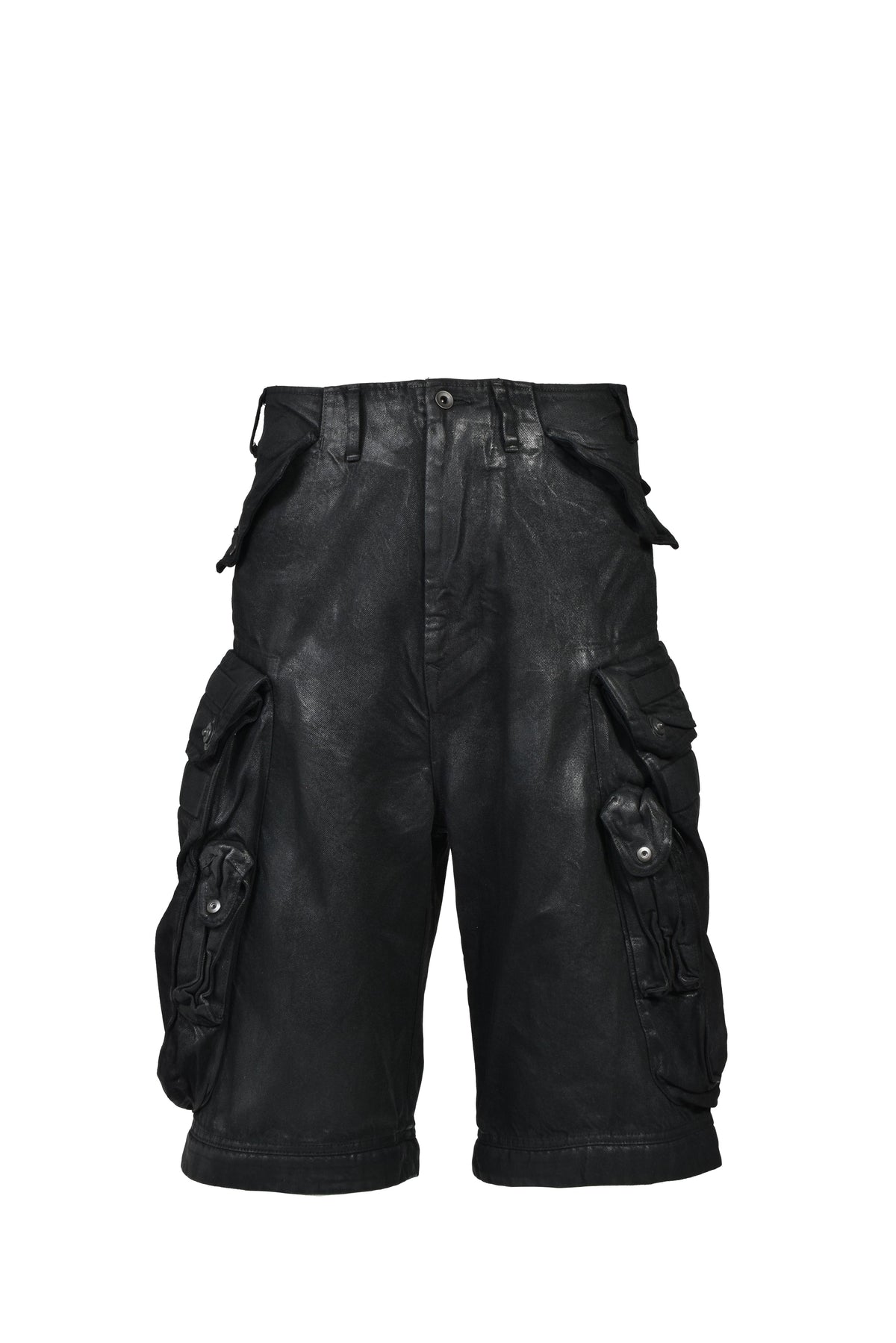 JULIUS ユリウス 【本物保証】 デニムパンツ ストリート系 メンズ 12oz DENIM GASMASK WIDE TROUSER (20TH EXCLUSIVE) / BLK