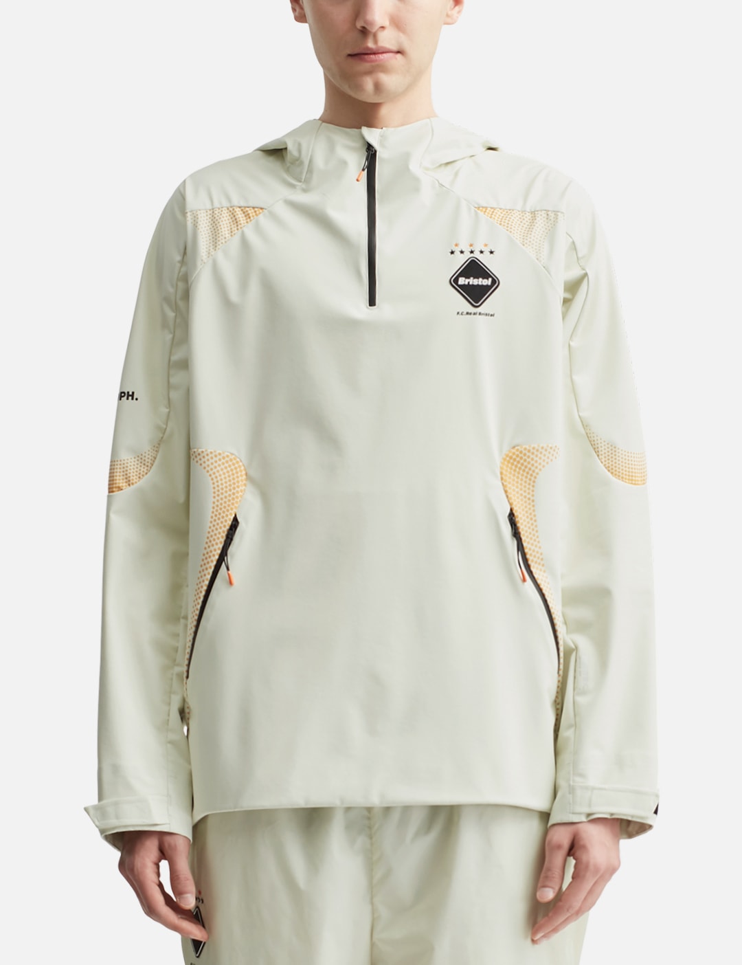 F C Real Bristol エフシーレアルブリストル 【本物保証】 ジャケット ストリート系 メンズ Authentic Utility Team Half Zip Jacket