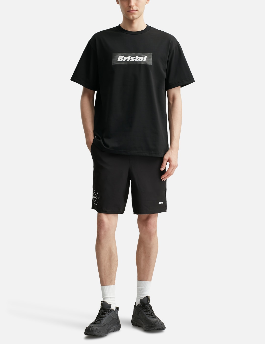 F C Real Bristol エフシーレアルブリストル 【本物保証】 Tシャツ ストリート系 メンズ Speed Camo Box Logo T-Shirt