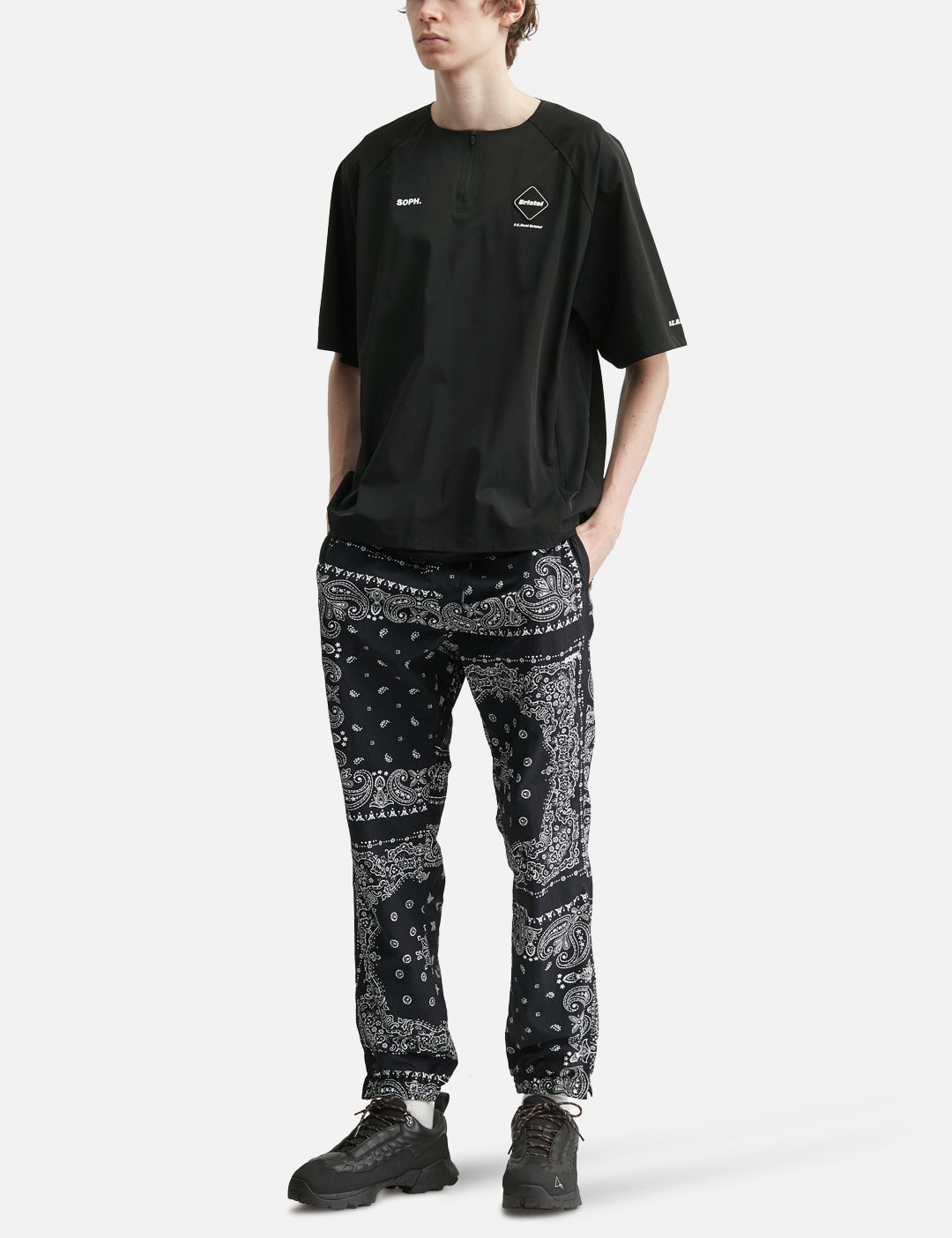 F C Real Bristol エフシーレアルブリストル 【本物保証】 Tシャツ ストリート系 メンズ Cordura 4way Stretch Ventilation Short Sleeve Piste