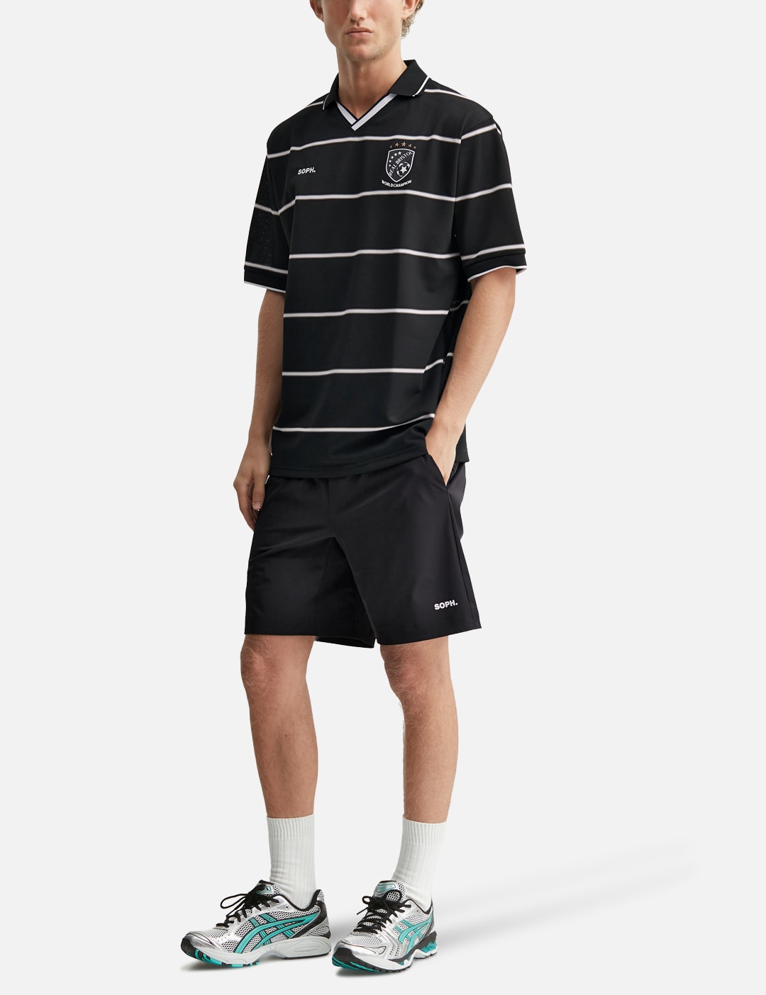 F C Real Bristol エフシーレアルブリストル 【本物保証】 シャツ ストリート系 メンズ Champions Border Short Sleeve Game Shirt