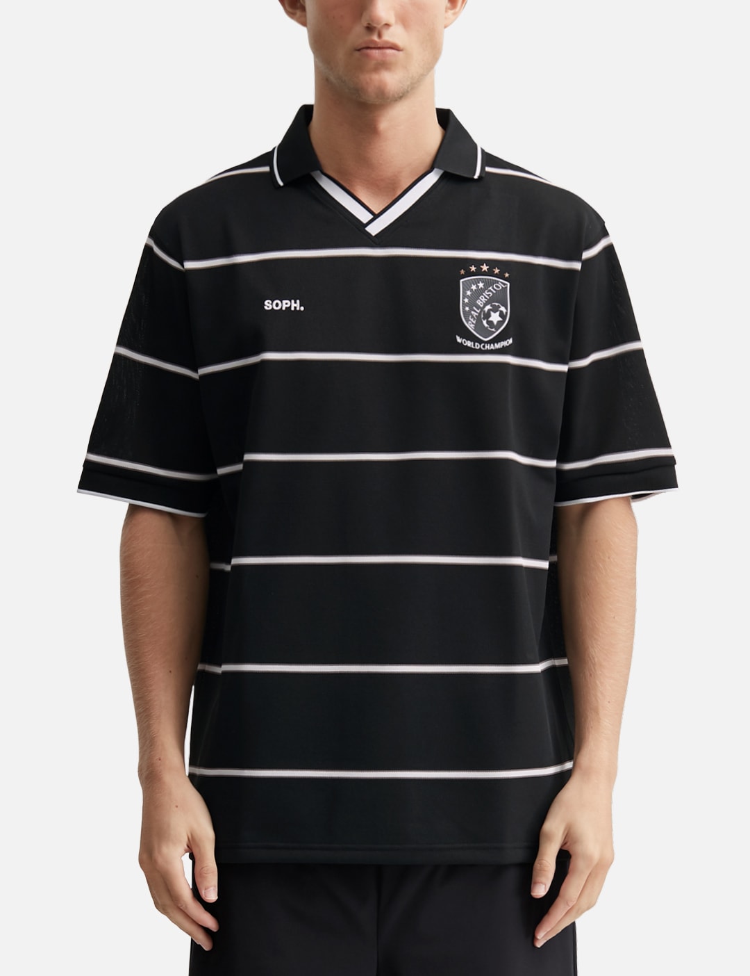 F C Real Bristol エフシーレアルブリストル 【本物保証】 シャツ ストリート系 メンズ Champions Border Short Sleeve Game Shirt