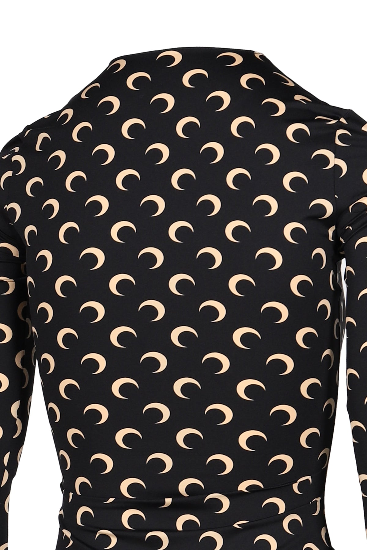 Marine Serre マリーン セル 【本物保証】 スウェット ストリート系 レディース MOON PRINTED JERSEY LS CREWNECK TOP / INVERSE TAN