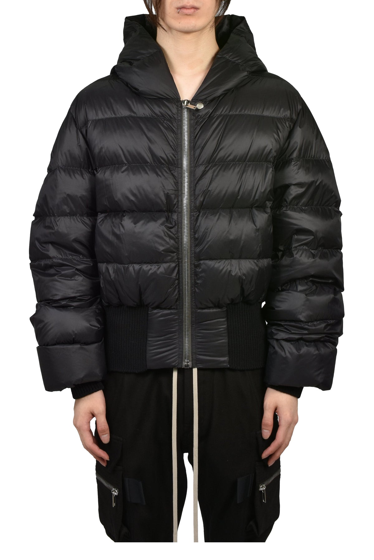 Rick Owens リックオウエンス 【本物保証】 パーカー ストリート系 メンズ HOODED JKT / BLK