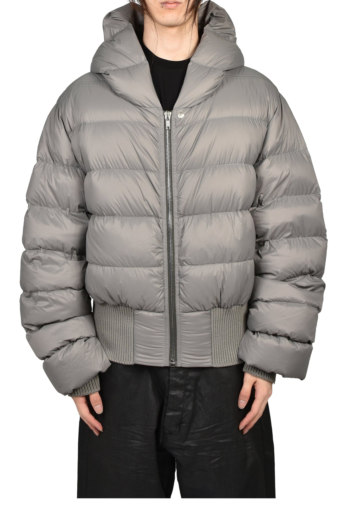 Rick Owens リックオウエンス 【本物保証】 パーカー ストリート系 メンズ HOODED JKT / STEEL