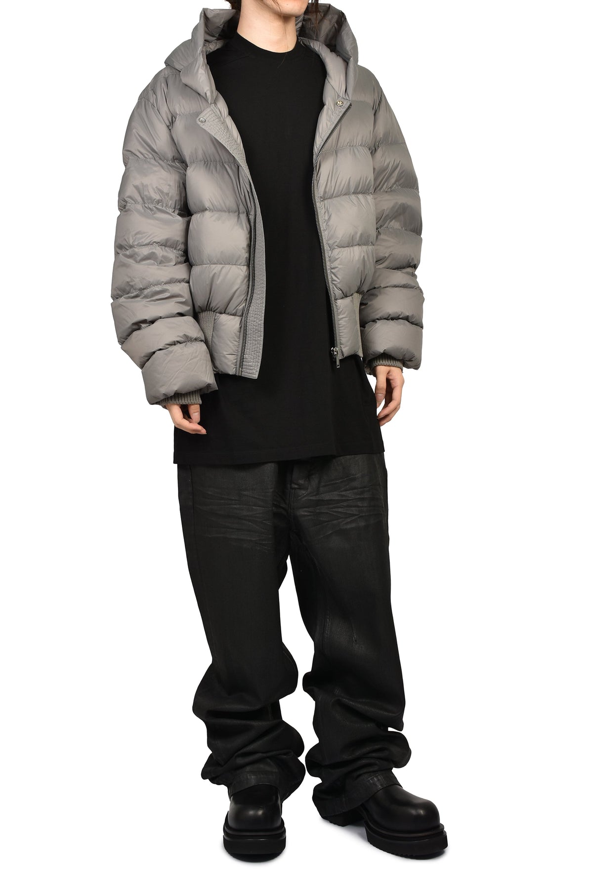 Rick Owens リックオウエンス 【本物保証】 パーカー ストリート系 メンズ HOODED JKT / STEEL