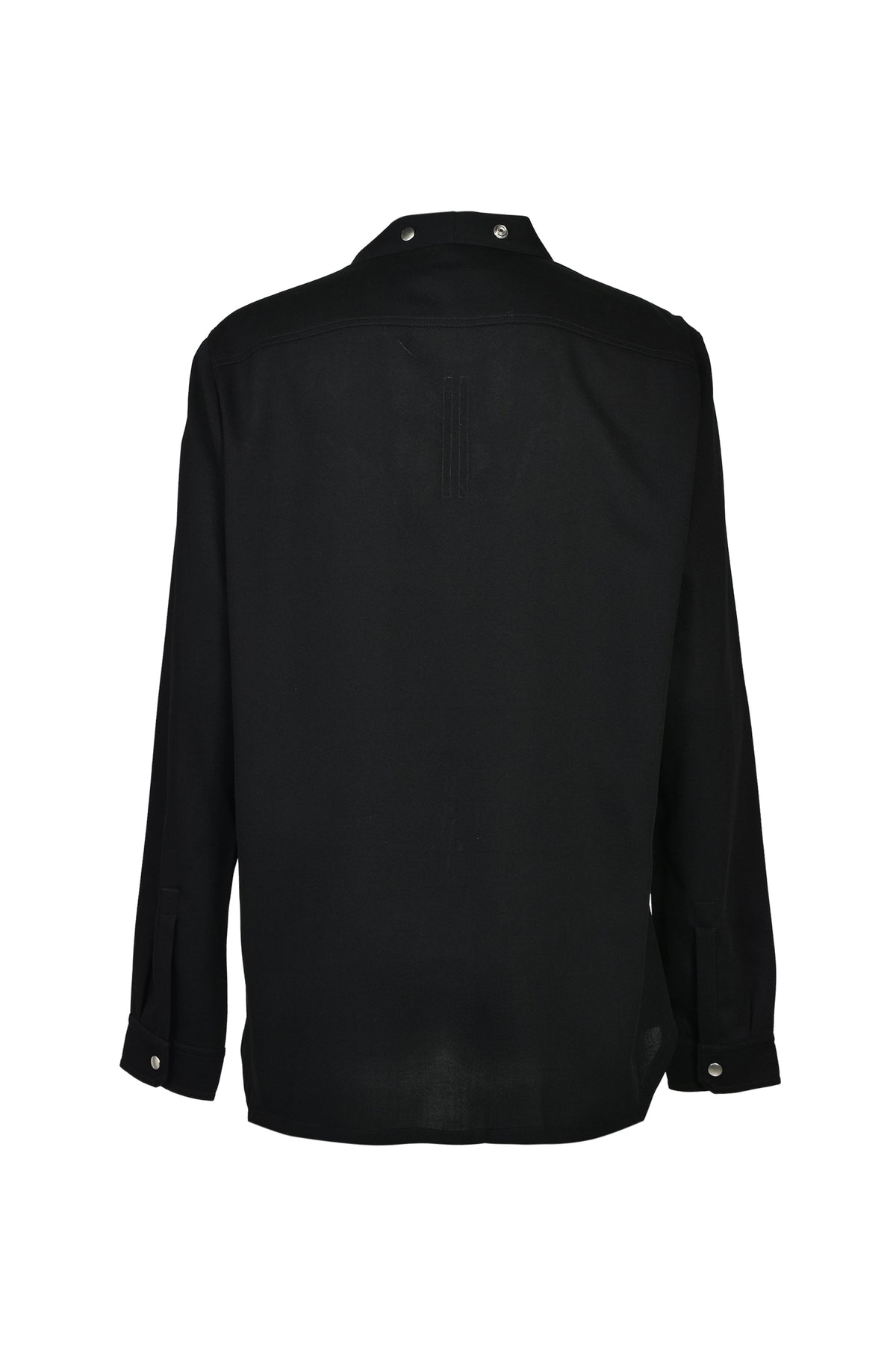 Rick Owens リックオウエンス 【本物保証】 Tシャツ ストリート系 メンズ LARRY FOGPOCKET SHIRT / BLK