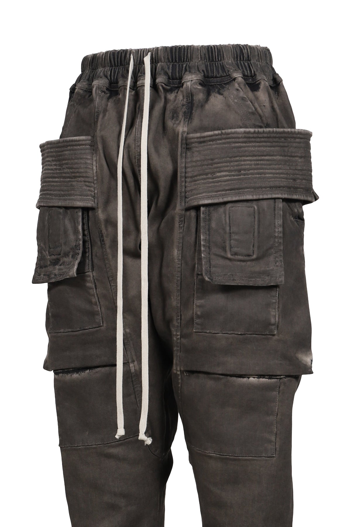Rick Owens DRKSHDW リックオウエンス・ダークシャドウ 【本物保証】 カーゴパンツ ストリート系 メンズ CREATCH CARGO DRAWSTRING / DUST