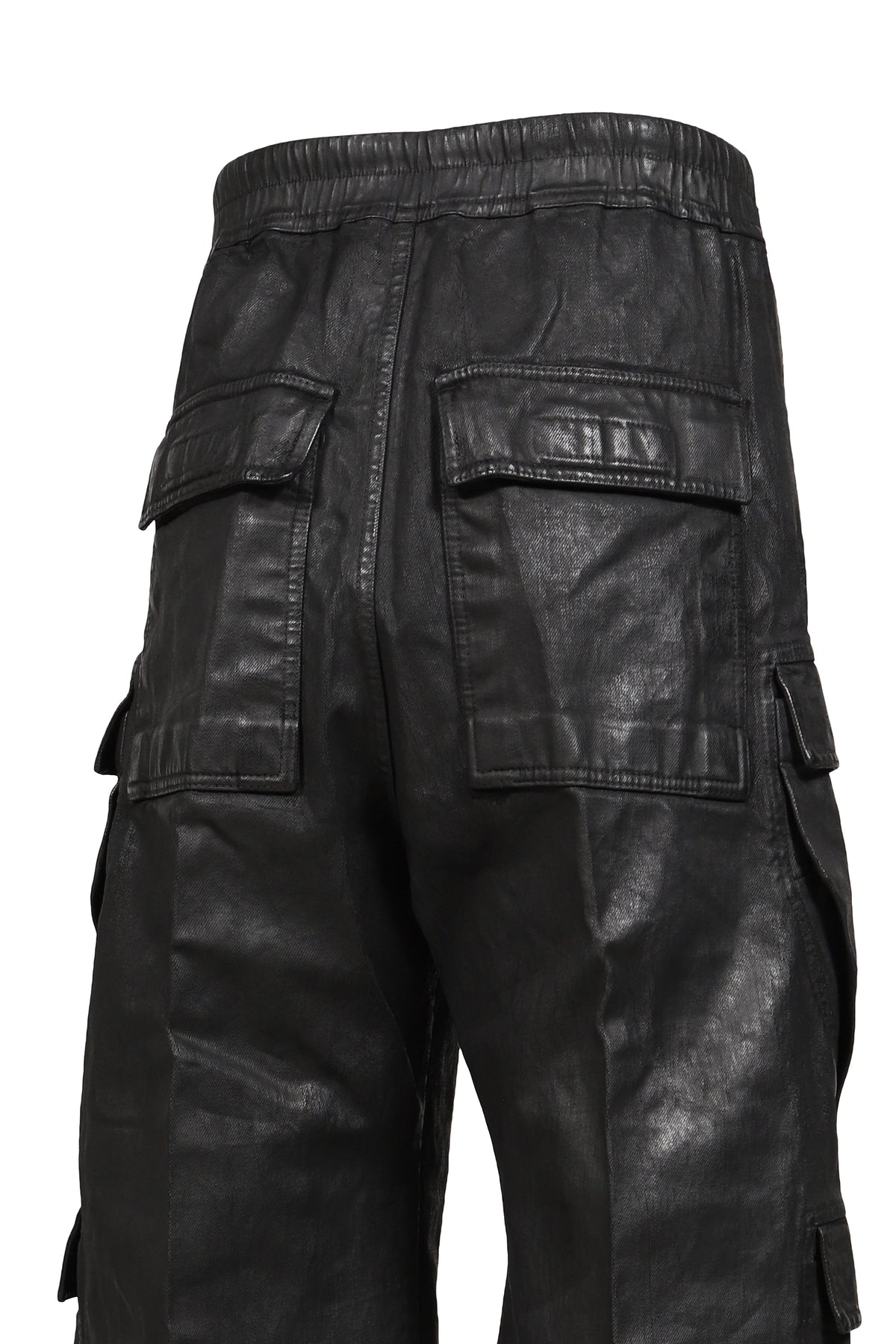 Rick Owens DRKSHDW リックオウエンス・ダークシャドウ 【本物保証】 カーゴパンツ ストリート系 メンズ DOUBLE CARGO JUMBO BELAS / BLK WAX
