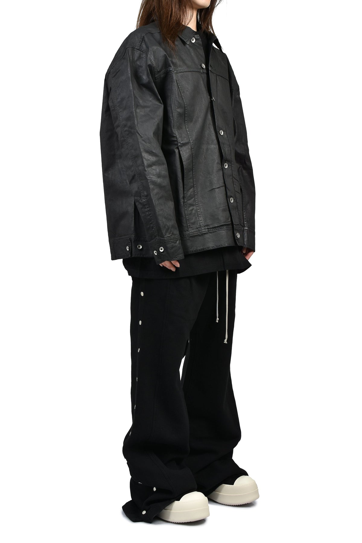 Rick Owens DRKSHDW リックオウエンス・ダークシャドウ 【本物保証】 ジャケット・アウター ストリート系 メンズ JUMBO WORKER / BLK