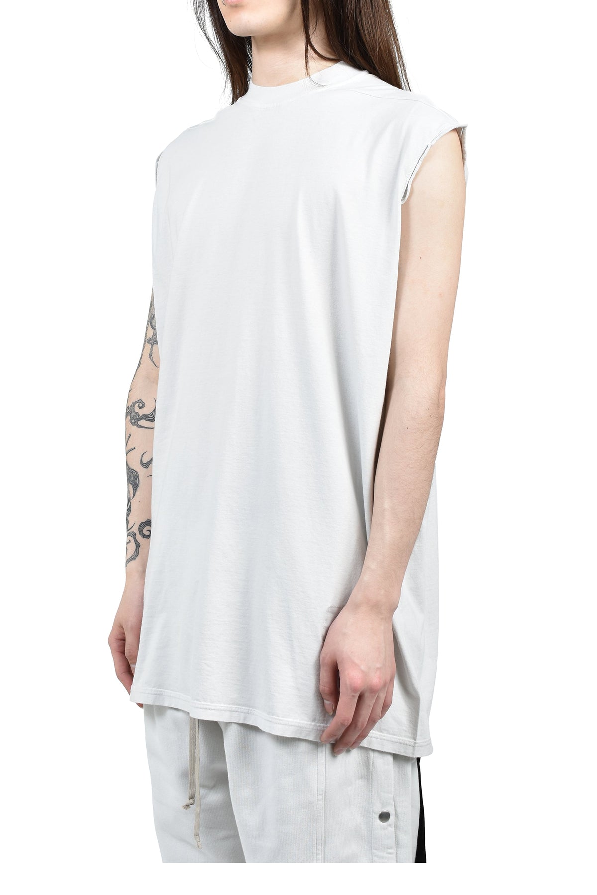 Rick Owens DRKSHDW リックオウエンス・ダークシャドウ 【本物保証】 Tシャツ ストリート系 メンズ TARP T / MILK WASH