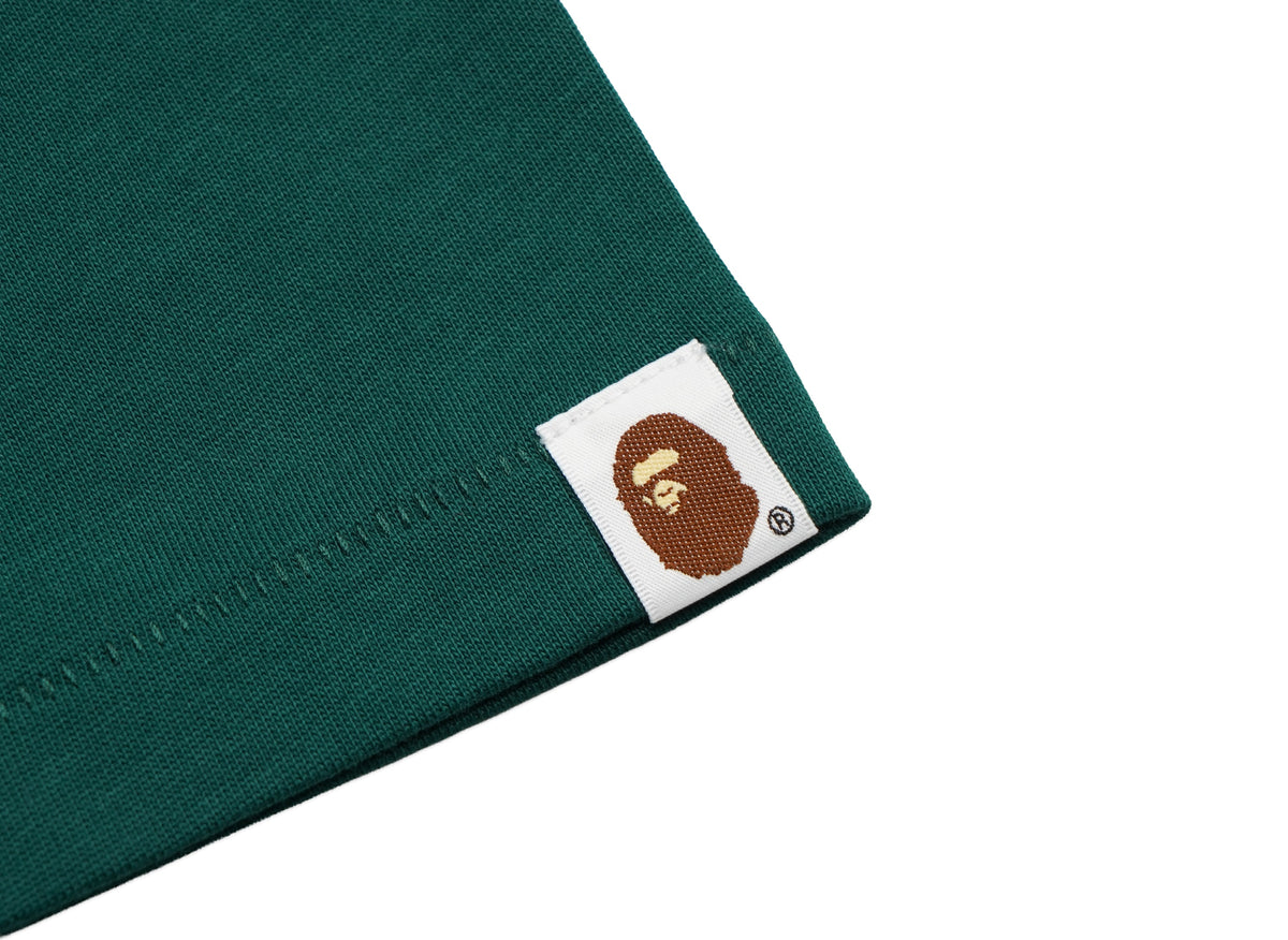 A BATHING APE アベイシングエイプ 【本物保証】 Tシャツ ストリート系 ユニセックス アベイシングエイプ x ディズニー ミッキーマウス カレッジ リラックスフィット Tシャツ "ブラック"