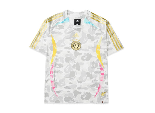 A BATHING APE アベイシングエイプ 【本物保証】 uniforms ストリート系 ユニセックス アベイシングエイプ x アディダス SS26ワールドカップコレクション アウェイジャージー "ホワイト"