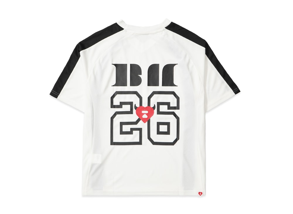 A BATHING APE アベイシングエイプ 【本物保証】 Tシャツ ストリート系 ユニセックス アベイシングエイプ x ベイビーモンスター ウィメンズ エイピー ベイビープリント Tシャツ #1 "ブラック"