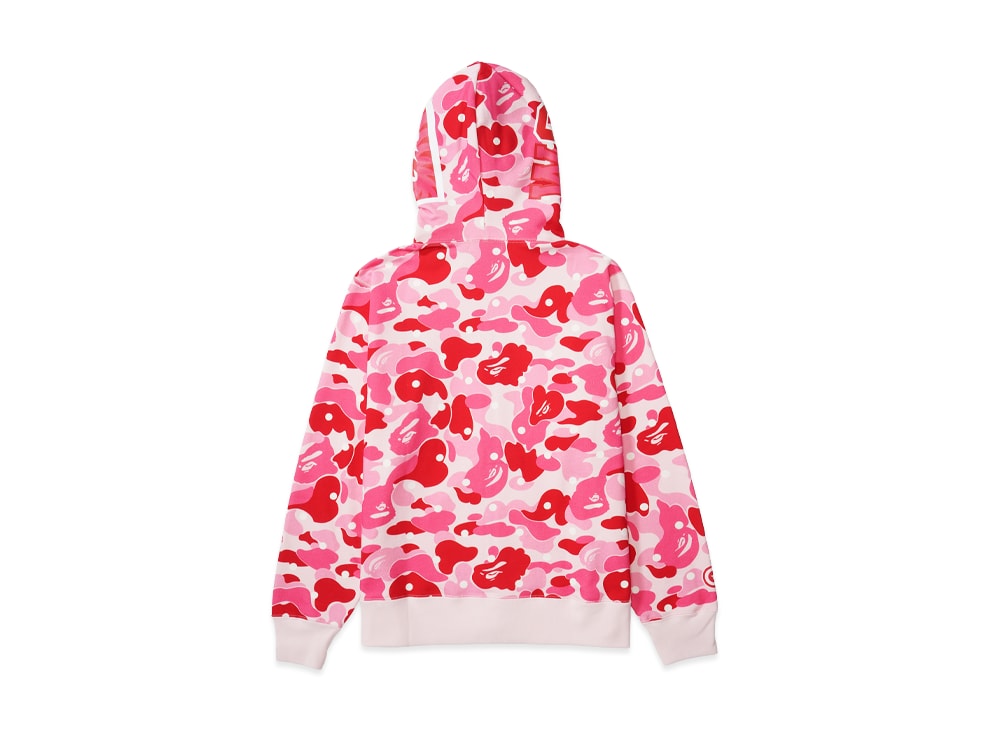 A BATHING APE アベイシングエイプ 【本物保証】 パーカー ストリート系 ユニセックス アベイシングエイプ Abc ドット シャーク フルジップ パーカー "ブラック"