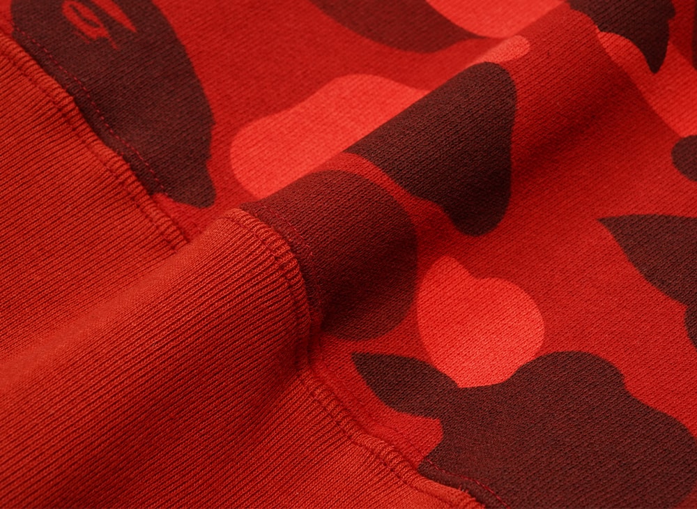 A BATHING APE アベイシングエイプ 【本物保証】 パーカー ストリート系 ユニセックス アベイシングエイプ カラー カモ シャーク フル ジップ パーカー "ブラック"