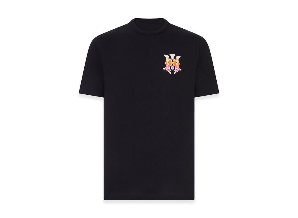 AMIRI アミリ 【本物保証】 Tシャツ ストリート系 ユニセックス アミリ フロントロゴ コットン Tシャツ "ブラック"
