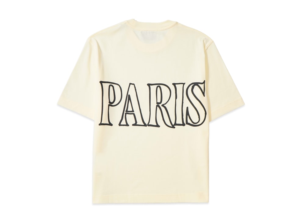 AMI PARIS アミ パリス 【本物保証】 Tシャツ ストリート系 ユニセックス アミパリス アミパリス プリント Tシャツ "オフホワイト"