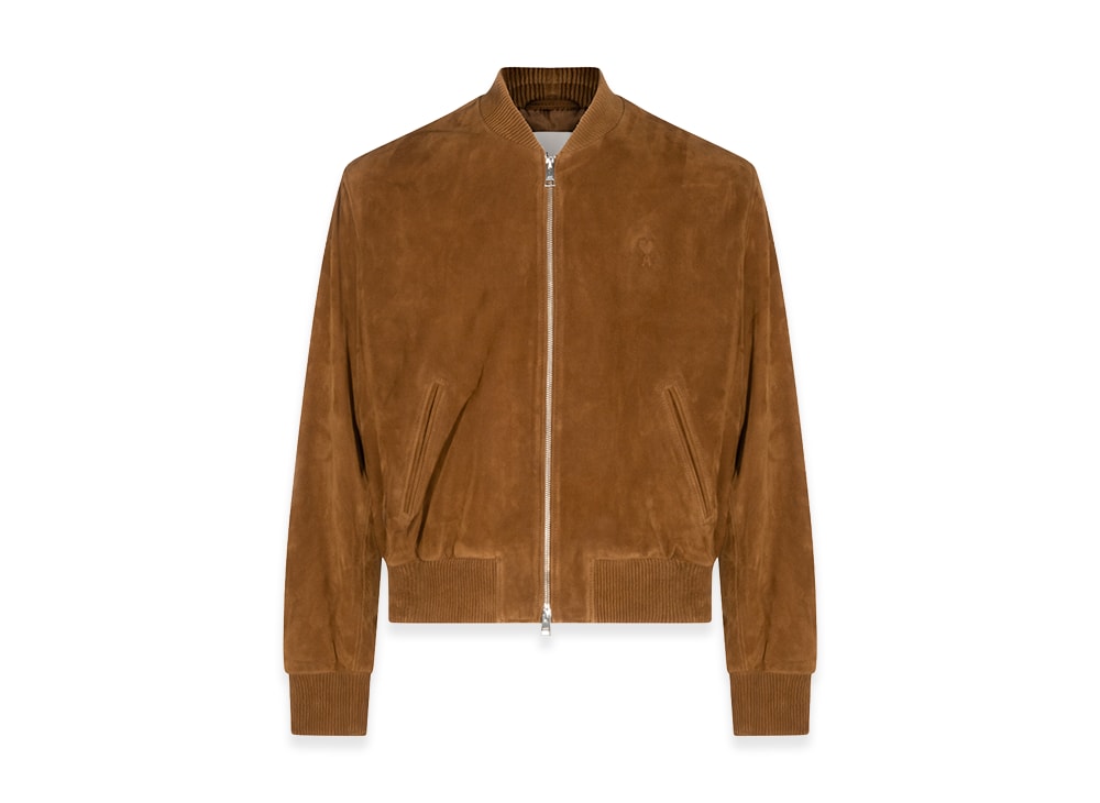AMI PARIS アミ パリス 【本物保証】 jacket ストリート系 ユニセックス アミパリス ジャケット "ブラウン"