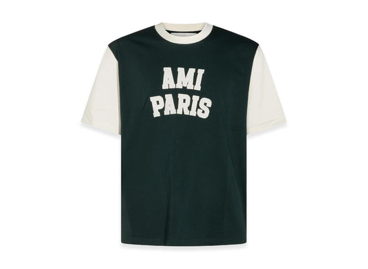 AMI PARIS アミ パリス 【本物保証】 Tシャツ ストリート系 ユニセックス アミパリス Tシャツ "グリーン"