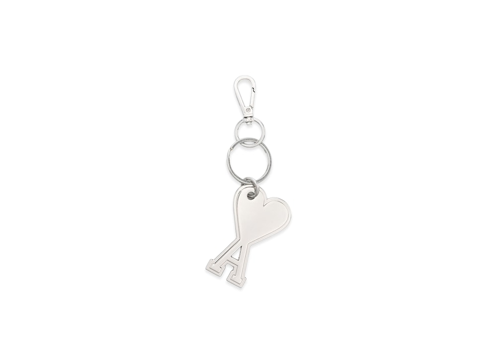 AMI PARIS アミ パリス 【本物保証】 keychain ストリート系 ユニセックス アミパリス ウィメンズ キーチェーン "シルバー"