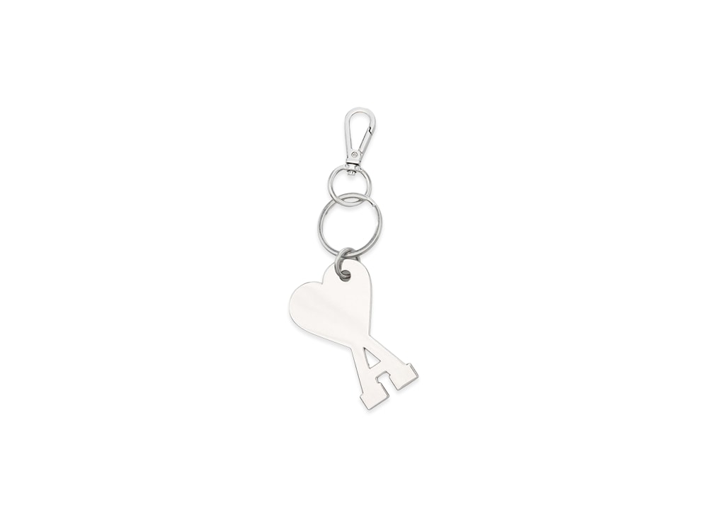 AMI PARIS アミ パリス 【本物保証】 keychain ストリート系 ユニセックス アミパリス ウィメンズ キーチェーン "シルバー"
