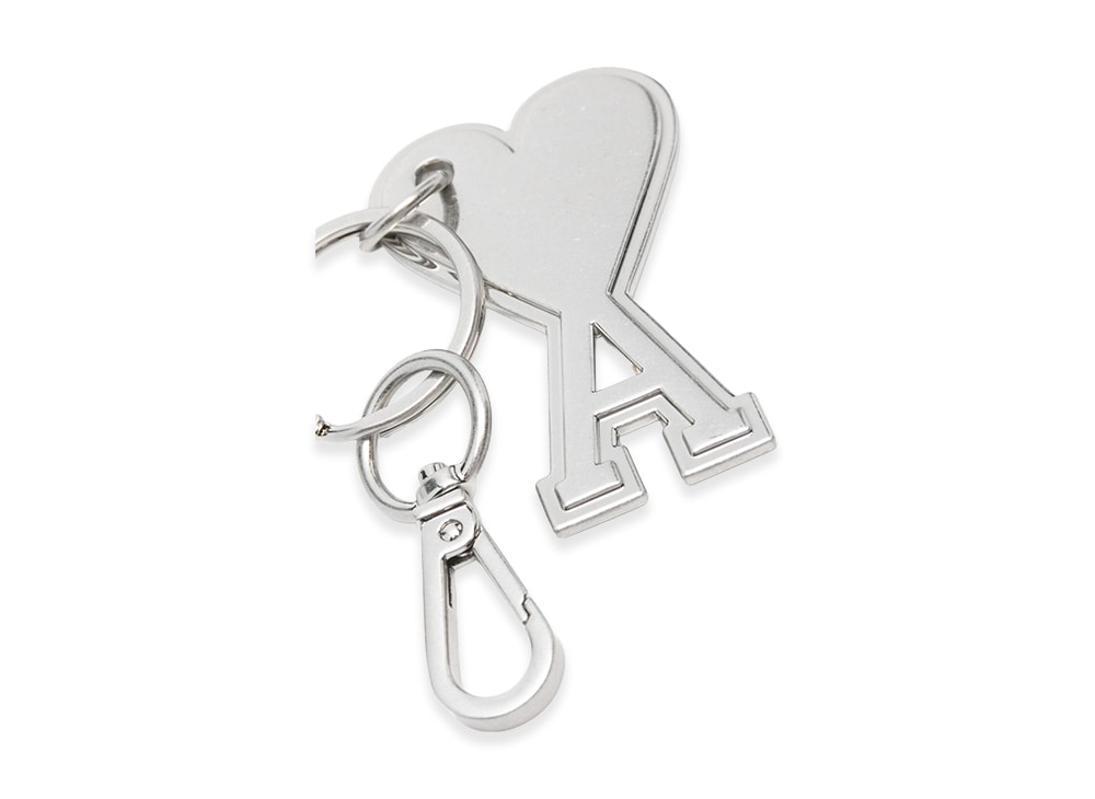 AMI PARIS アミ パリス 【本物保証】 keychain ストリート系 ユニセックス アミパリス ウィメンズ キーチェーン "シルバー"