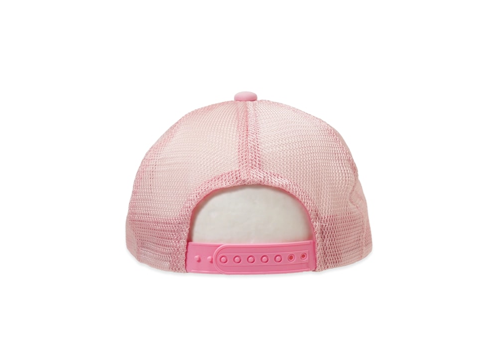 HYSTERIC GLAMOUR ヒステリックグラマー 【本物保証】 cap ストリート系 ユニセックス ヒステリックグラマー ヒプノタイズドロゴ ラインストーン メッシュ キャップ "ピンク"