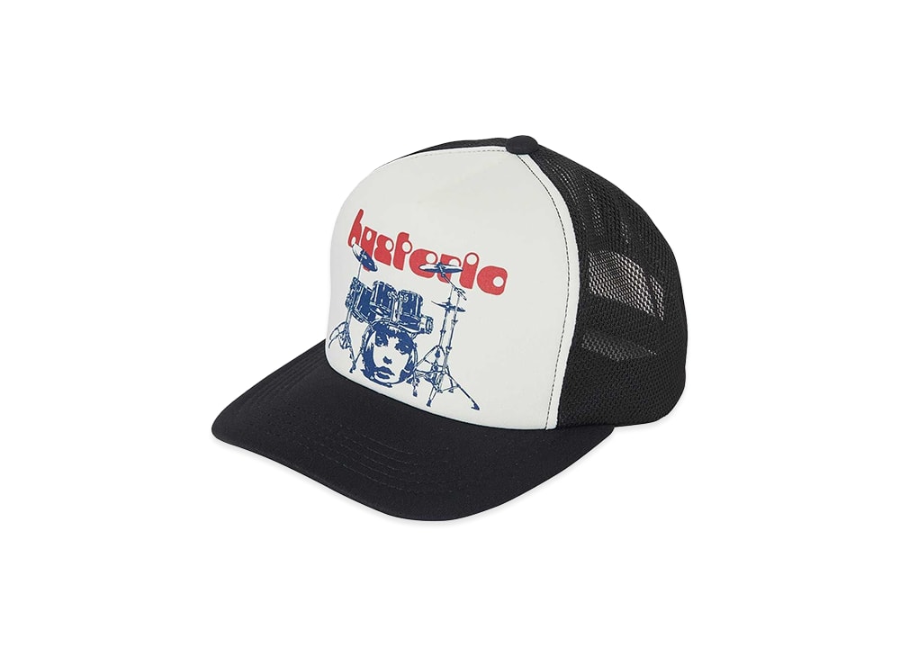 HYSTERIC GLAMOUR ヒステリックグラマー 【本物保証】 cap ストリート系 ユニセックス ヒステリックグラマー ドラムキットメッシュキャップ "ブラック"