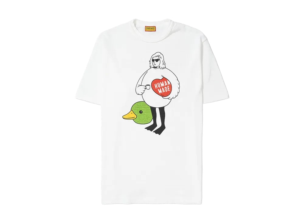 HUMAN MADE ヒューマンメイド 【本物保証】 Tシャツ ストリート系 ユニセックス ヒューマンメイド x マイナーフィギュアズ グラフィック Tシャツ "ホワイト"