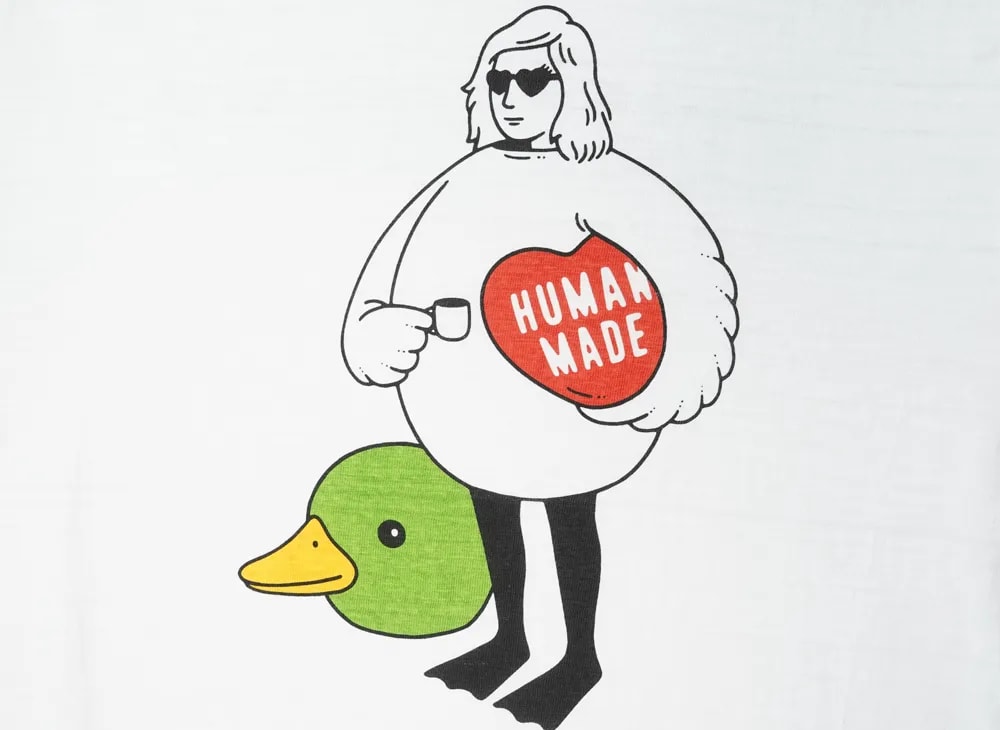 HUMAN MADE ヒューマンメイド 【本物保証】 Tシャツ ストリート系 ユニセックス ヒューマンメイド x マイナーフィギュアズ グラフィック Tシャツ "ホワイト"