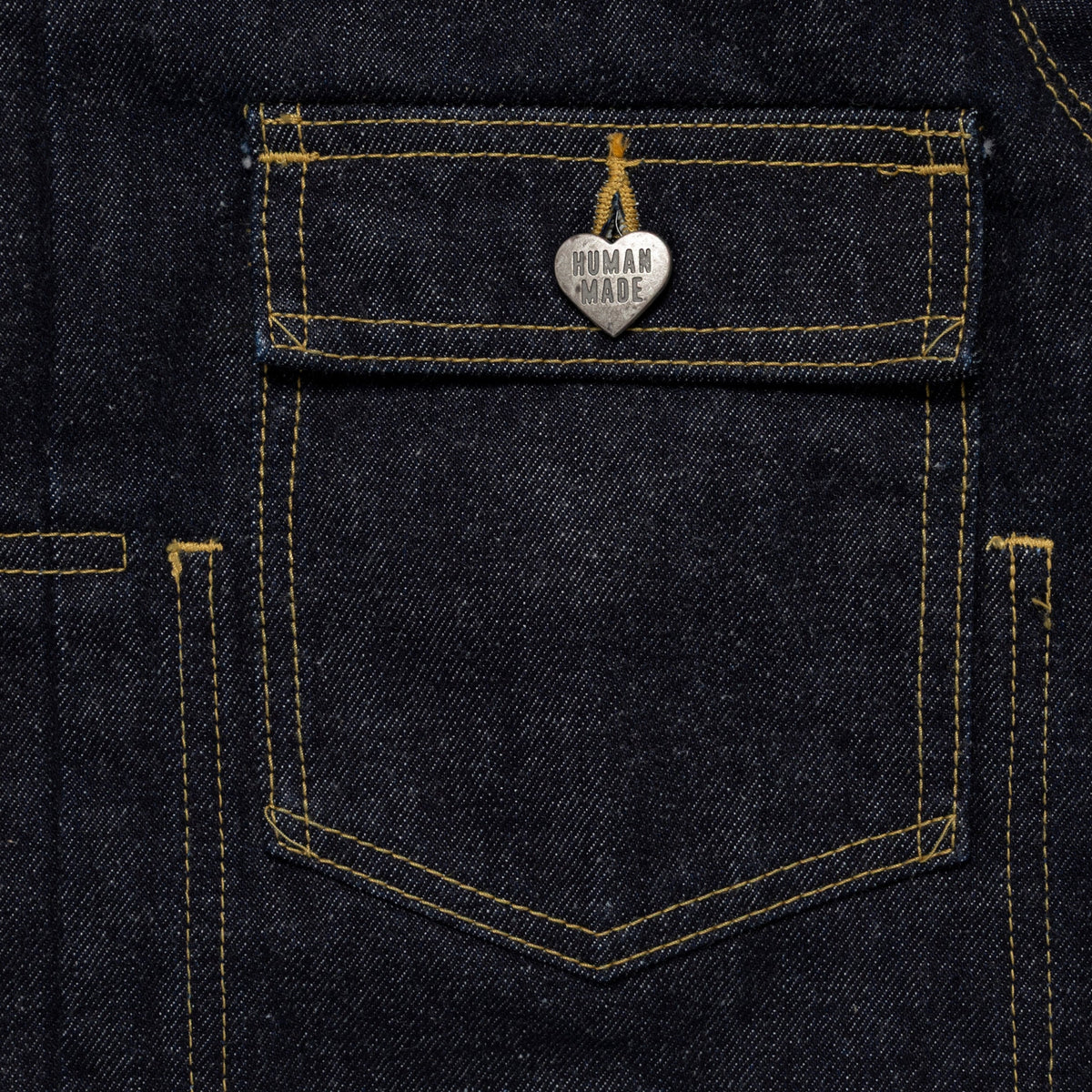 HUMAN MADE ヒューマンメイド 【本物保証】 jacket ストリート系 ユニセックス ヒューマンメイド x アンダーカバー デニム ジャケット "インディゴ"